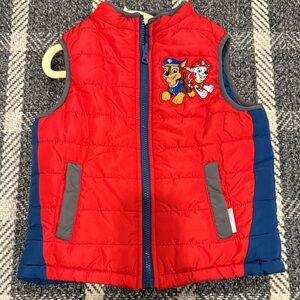 Andy and Evan Reversible Red/Blue Paw Patrol Kids Vest